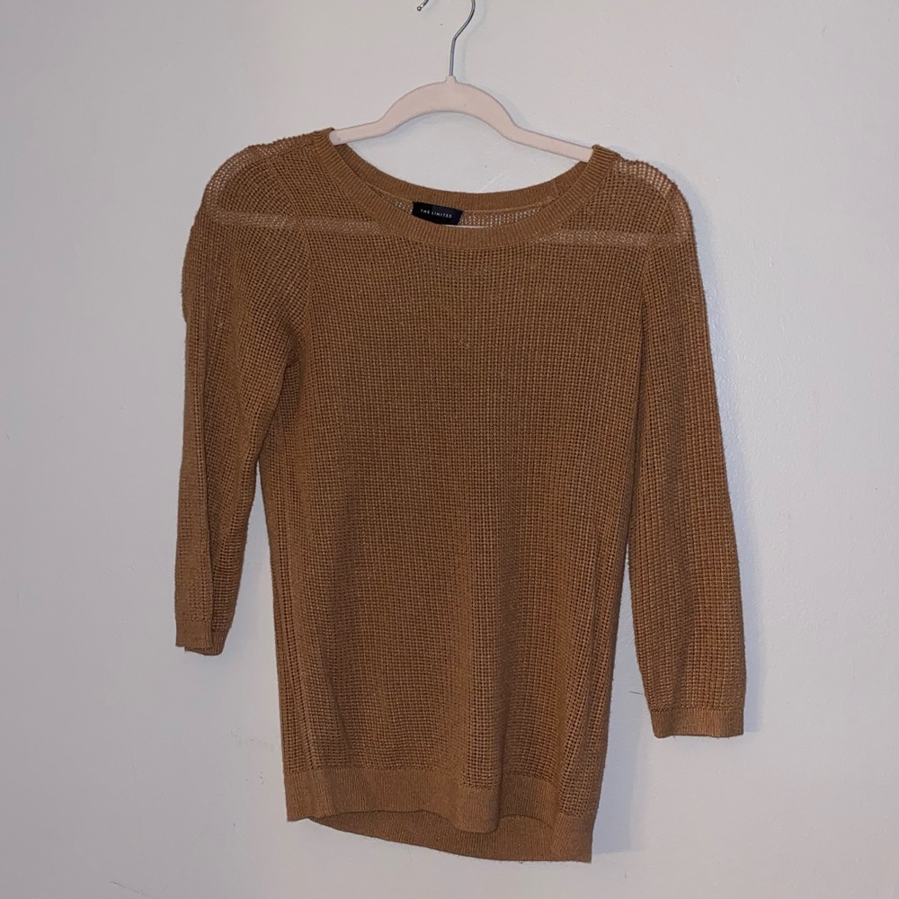 The Limited Waffle Sweater